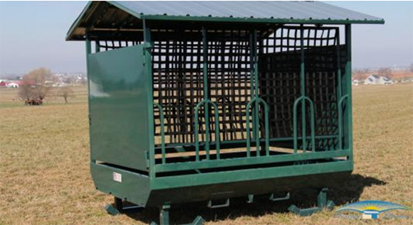 Horizon Structures Addresses The Need For Horse Hay Feeders