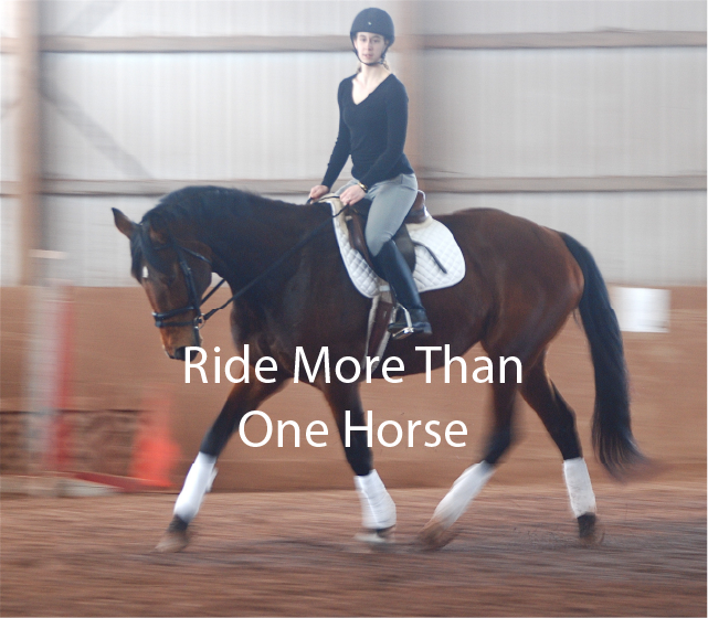 Ride More Than One Horse